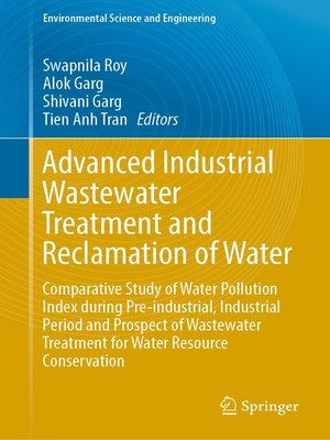 cover image of Advanced Industrial Wastewater Treatment and Reclamation of Water